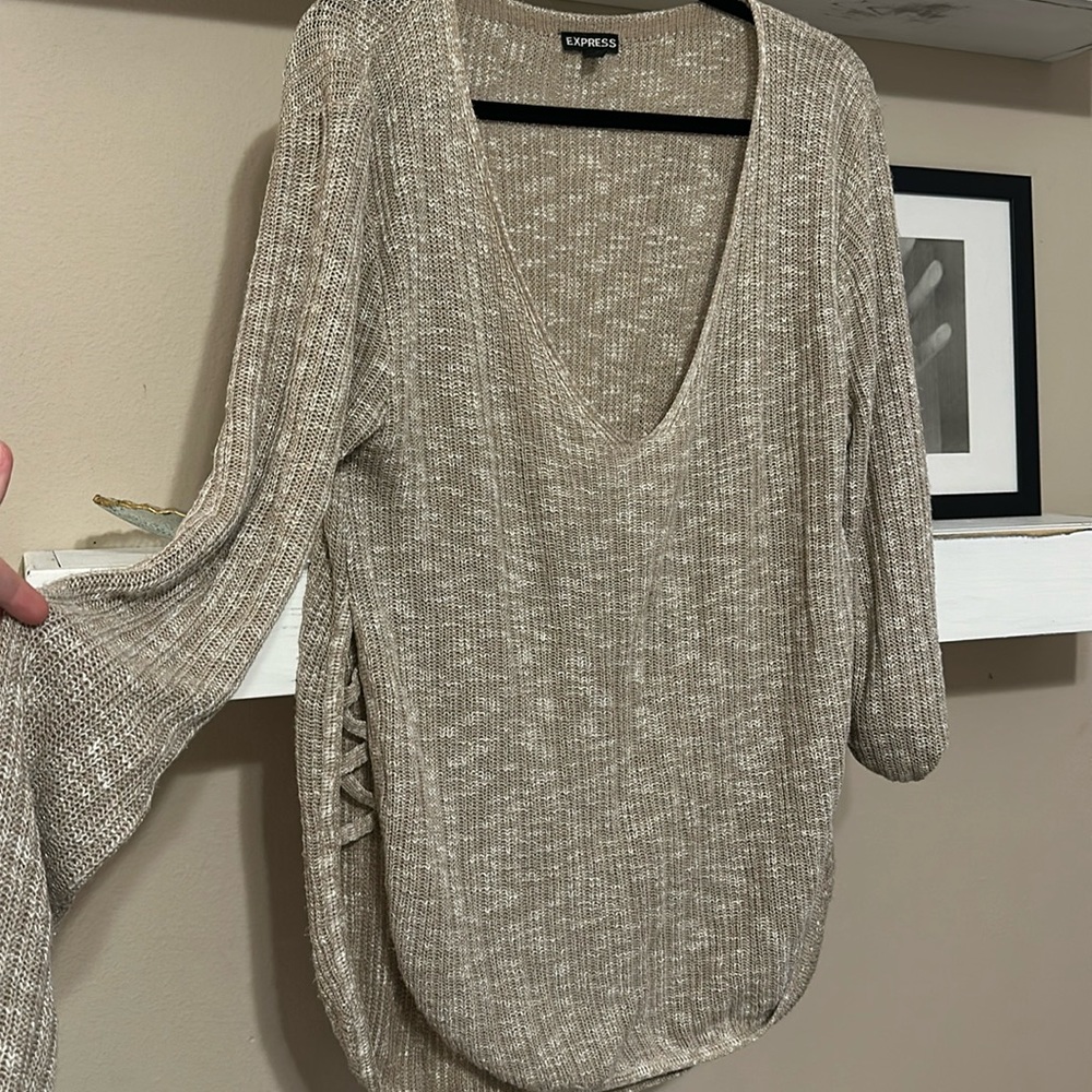 Express light sweater.